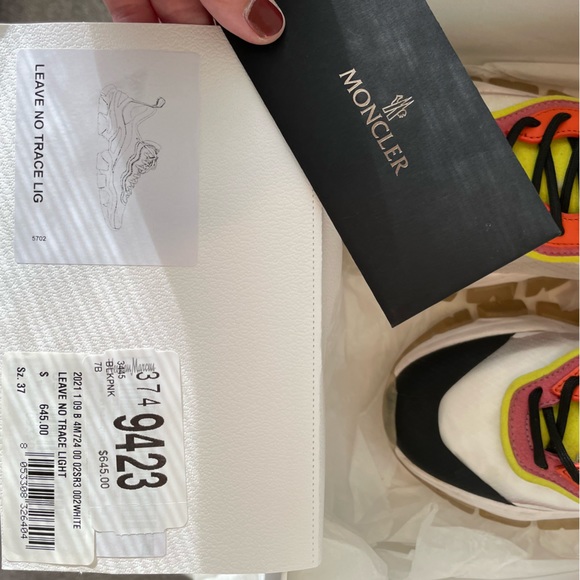 Moncler sneakers leave no trace multicolor 37/7 - Picture 5 of 16